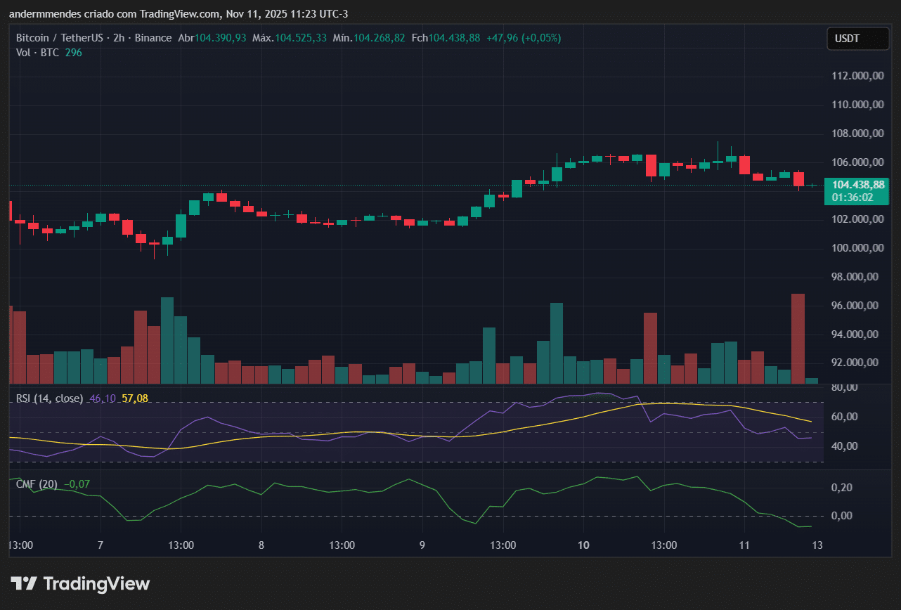 BTC cai e movimentação on-chain preocupa – Bitcoin hoje (11/11)- 99Bitcoins  Brasil
