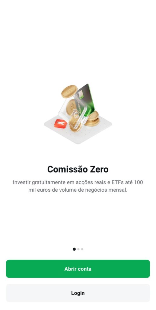 Crie a sua conta na app da XTB que é compatível com iOS e Android