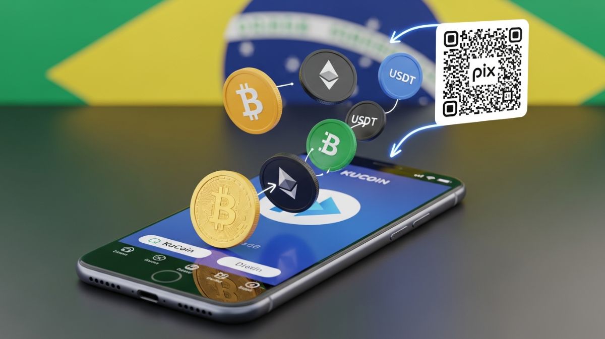 KuCoin Pay integra Pix para pagamentos com cripto no Brasil - 99Bitcoins  Brasil