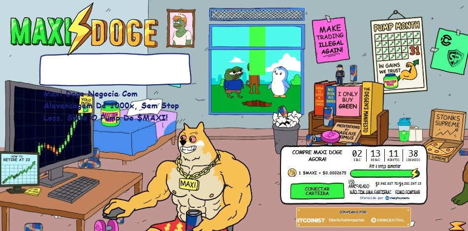O que é o token Maxi Doge ($MAXI)