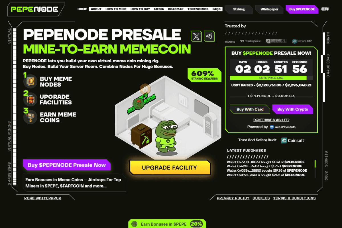 como comprar pepenode na pré-venda