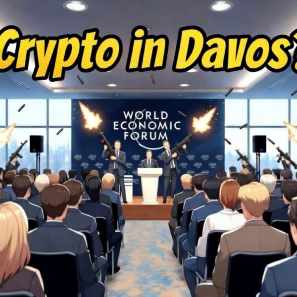 Mercado cripto hoje (23/01) – Davos expõe falhas do sistema financeiro: o que o BTC ganha com isso?