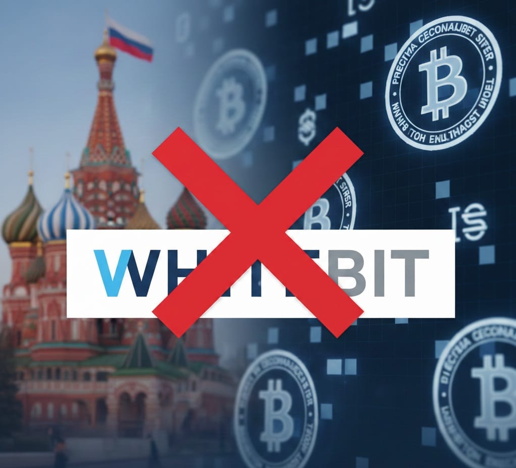 Rússia bane corretora cripto ucraniana WhiteBIT – Usuários enfrentam prisão