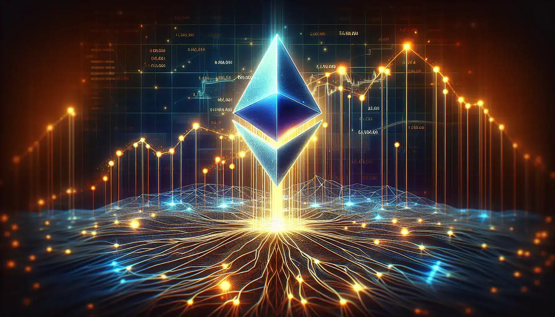 Preço do ETH estagna apesar de atividade recorde na rede Ethereum