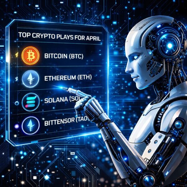 Cripto IA prevê as maiores jogadas para abril de 2026