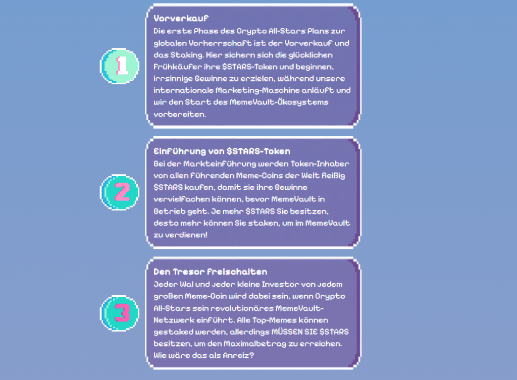 cryptoallstars roadmap