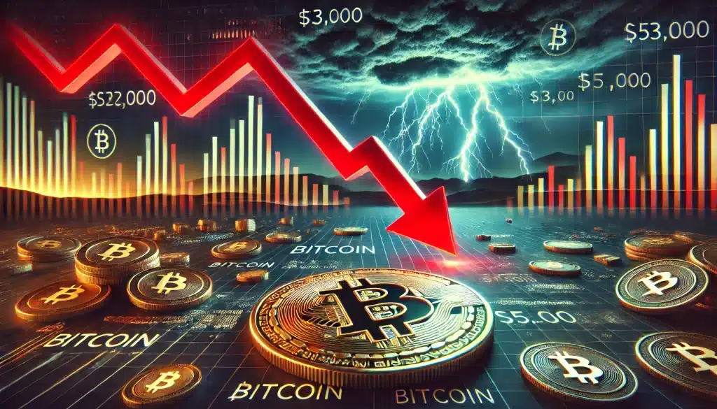 Bitcoin-Kurs fällt auf 53.000 US-Dollar! Ist der Tiefpunkt jetzt erreicht?
