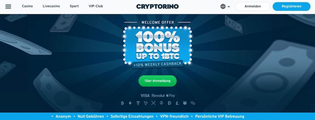Cryptorino Casino