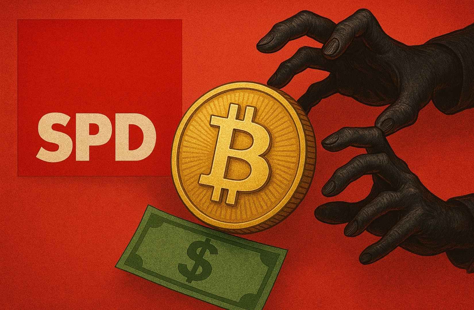 Bitcoin Krypto Steuer SPD 1 Jahr Haltefrist in Deutschland