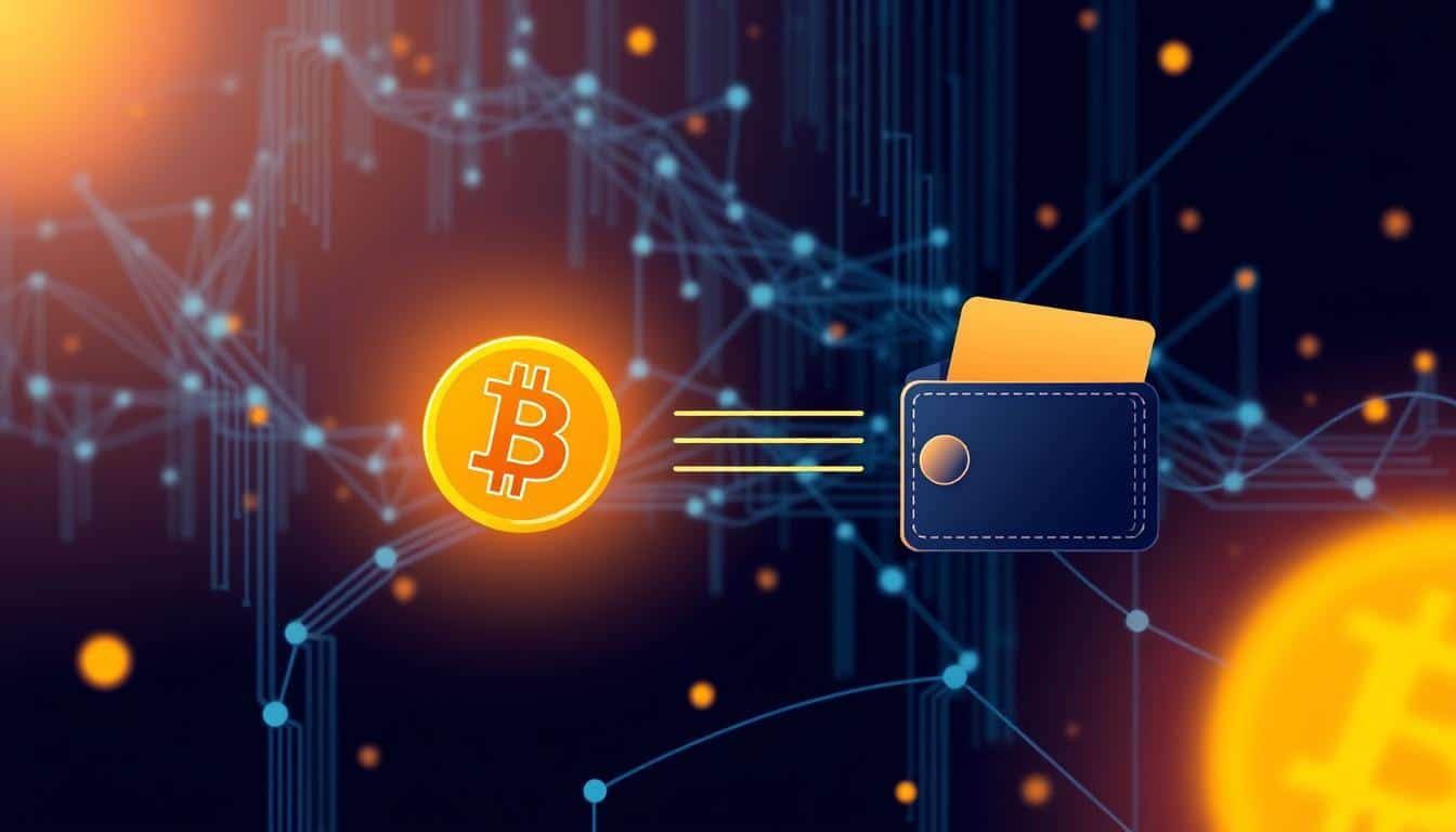 Bitcoin an eine Wallet senden