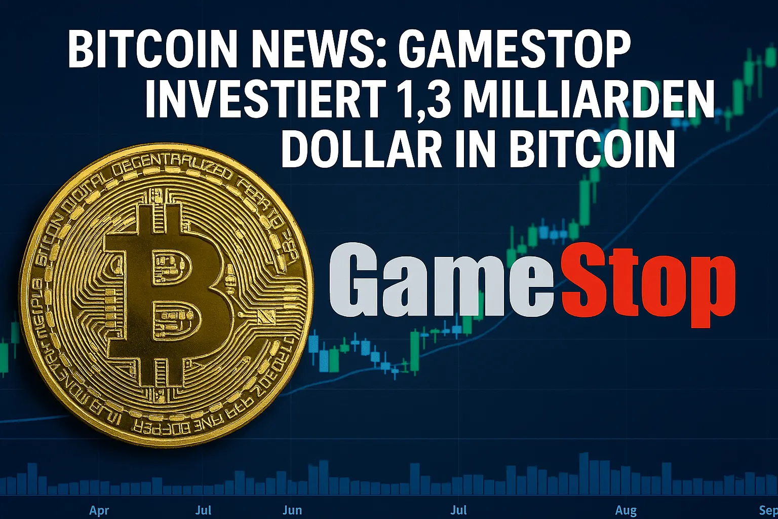 Bitcoin News: GameStop bringt 1,3 Milliarden Dollar für Bitcoin-Käufe auf