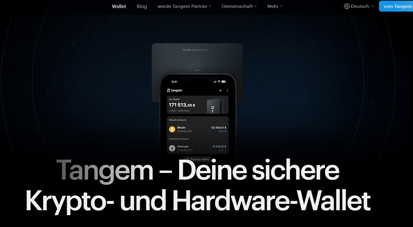 tangem startseit