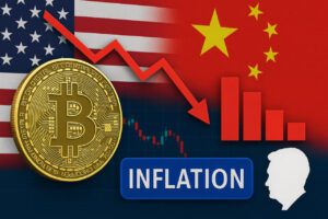 Bitcoin BTC Inflation Trump Zölle Kryptomarkt bleibt volatil