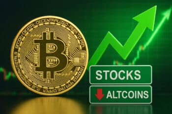 Bitcoin (BTC) performt besser als Aktien und Altcoins, trotz Markt Crash