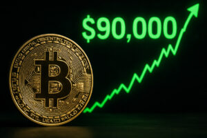 Bitcoin Kurs erreicht 90000 USD Bullenmarkt geht weiter