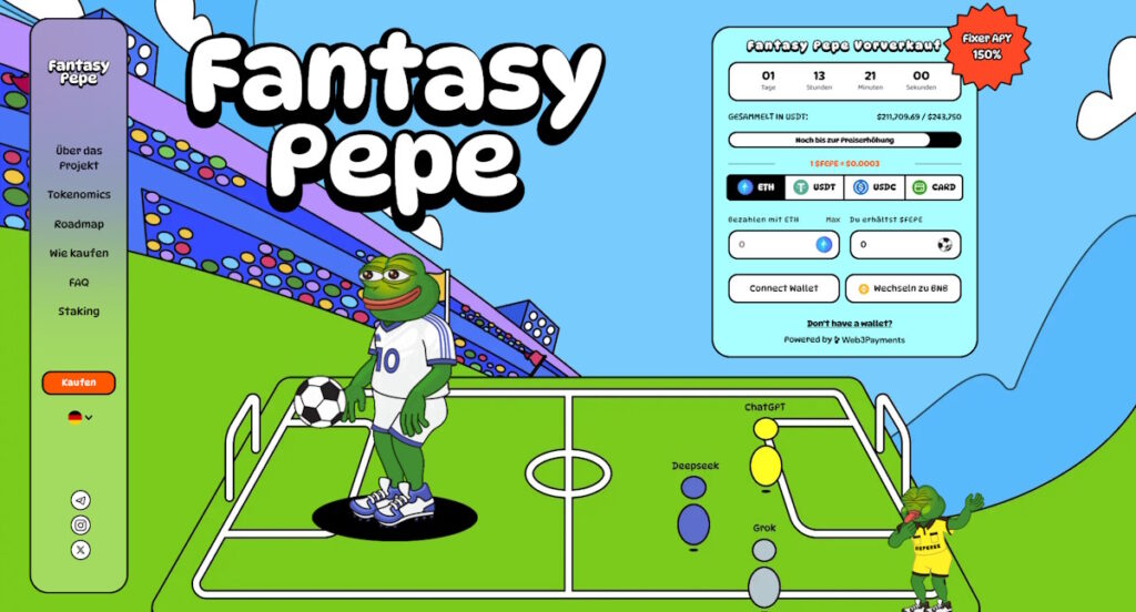 Neue Krypto: Fantasy Pepe