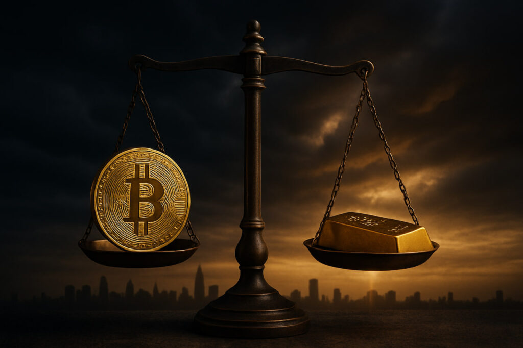 Bitcoin vs. Gold: Warum BTC aktuell besser performt als Gold