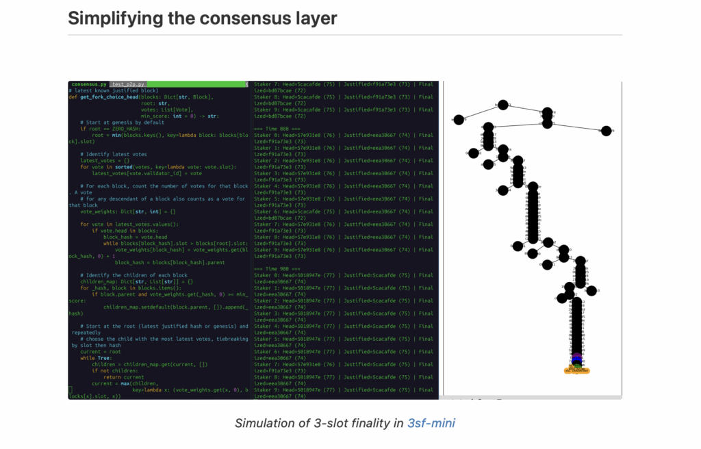 Ethereum 3slot finality