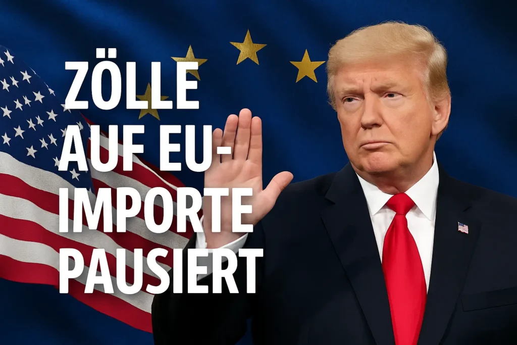 Trump schiebt EU-Zölle auf: Bitcoin-Rallye geht weiter