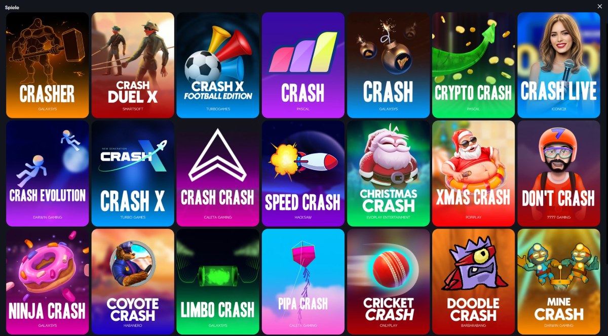 crash games instant casino