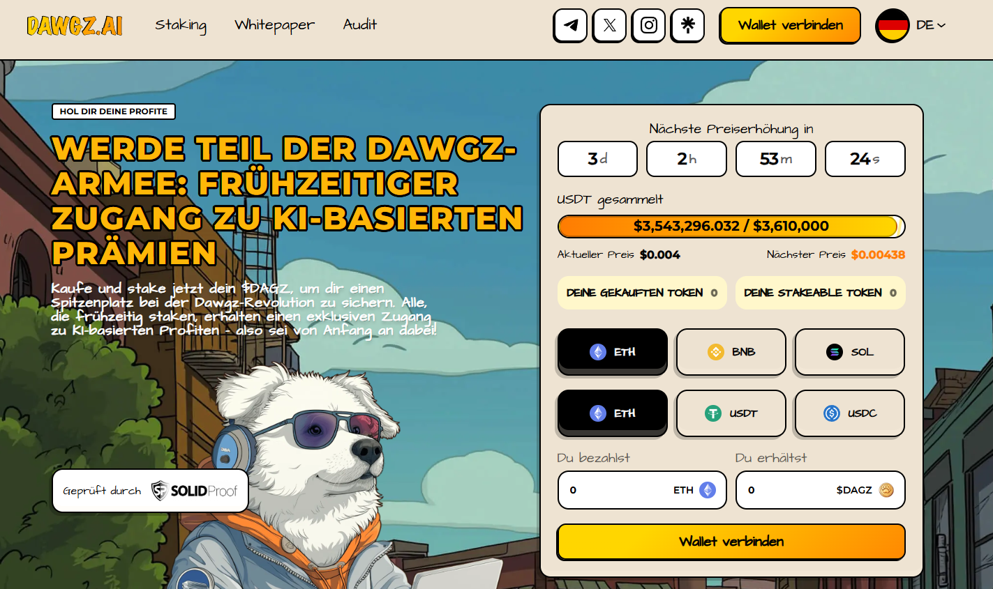 dawgz ai startseit