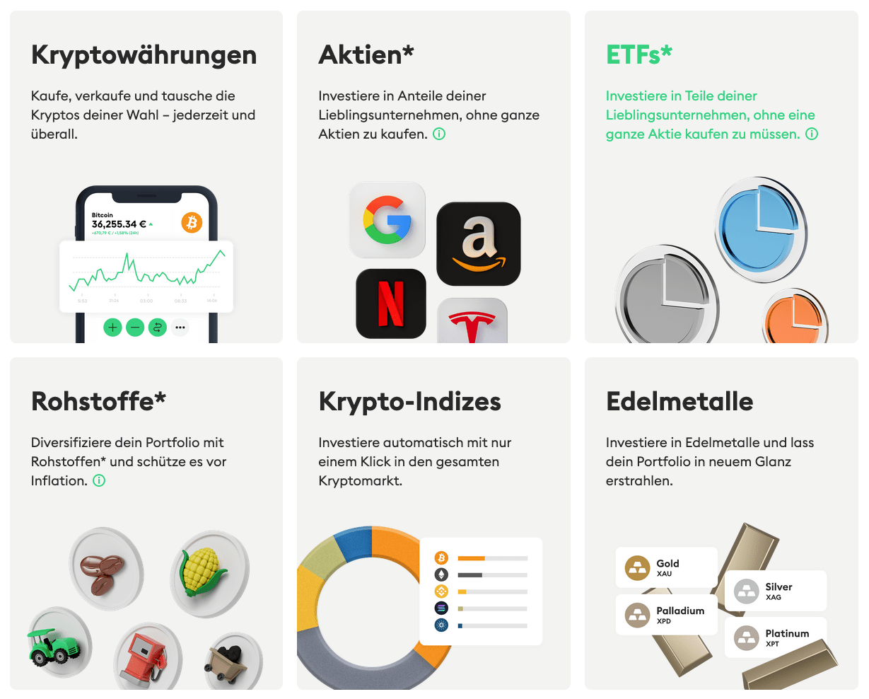 Bitpanda kann mehr als nur Krypto | Quelle: Bitpanda.com