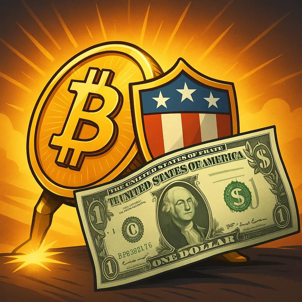 Coinbase CEO: US-Dollar kollabiert, Bitcoin springt ein