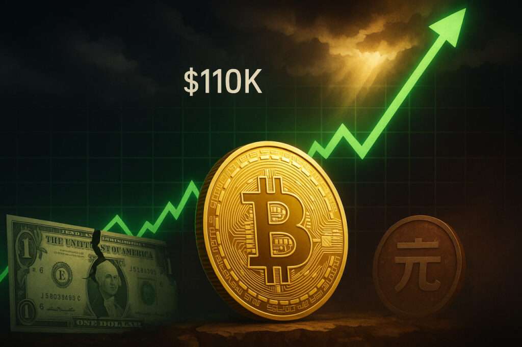Bitcoin über $110K: Wie sich geopolitische Spannungen auf den Kurs auswirken