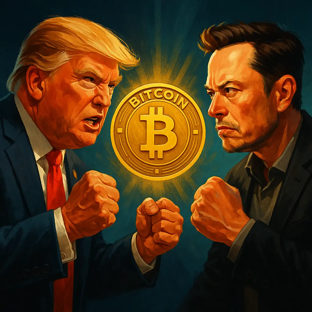 Unsicherheit durch Trump und Musk: Bullish für Bitcoin?