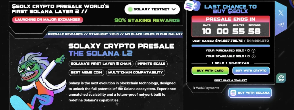 Presale Solaxy