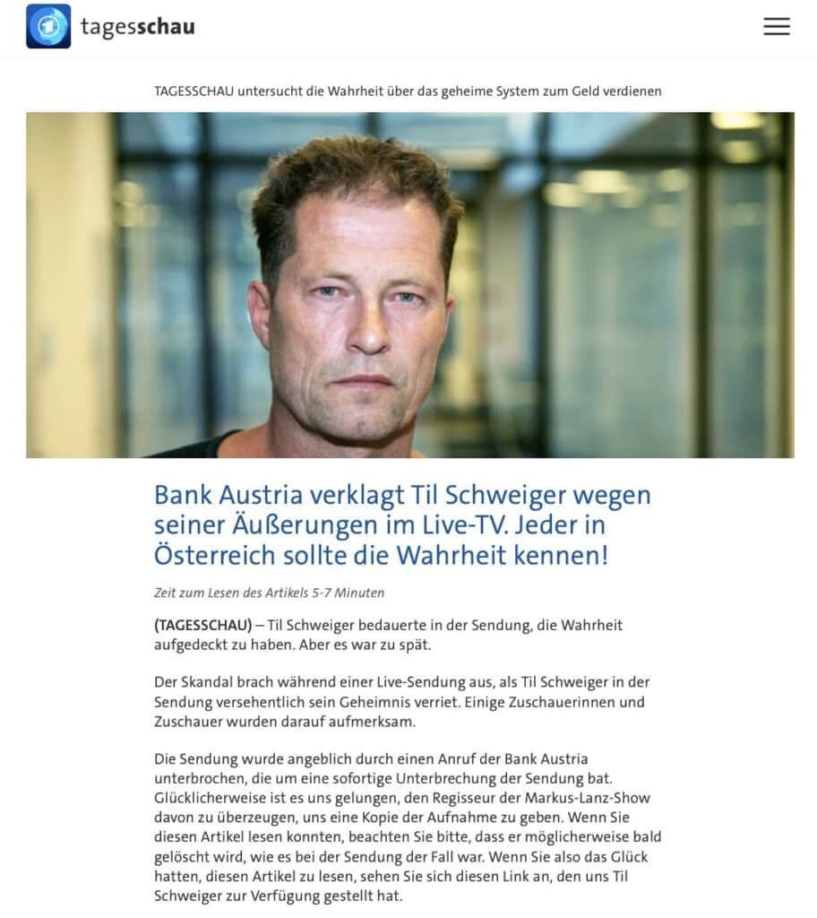 Till Schwaiger Bitcoin Scam