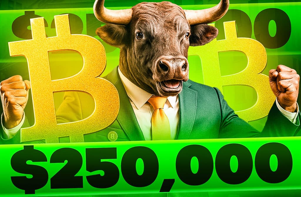 Wall-Street-Experte bullisch: Kursziel 250.000 $ für Bitcoin