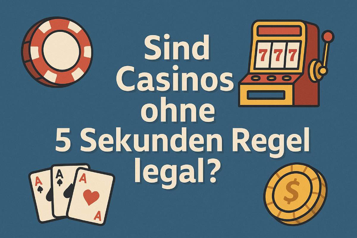 Sind Casino ohne 5 Sekunden Regel legal