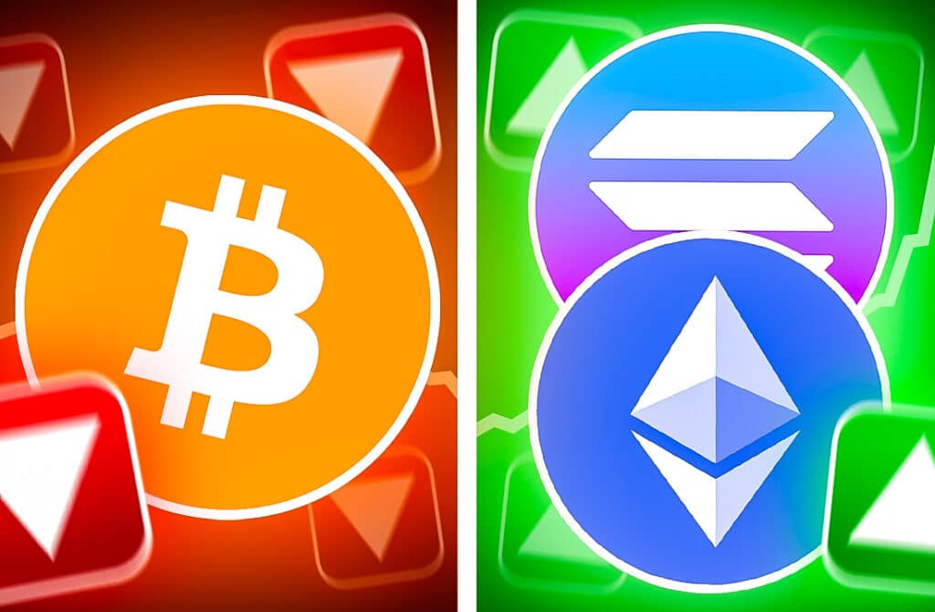 Santiment-Bericht: Bitcoin stabil, Ethereum & Solana vor möglichem Ausbruch