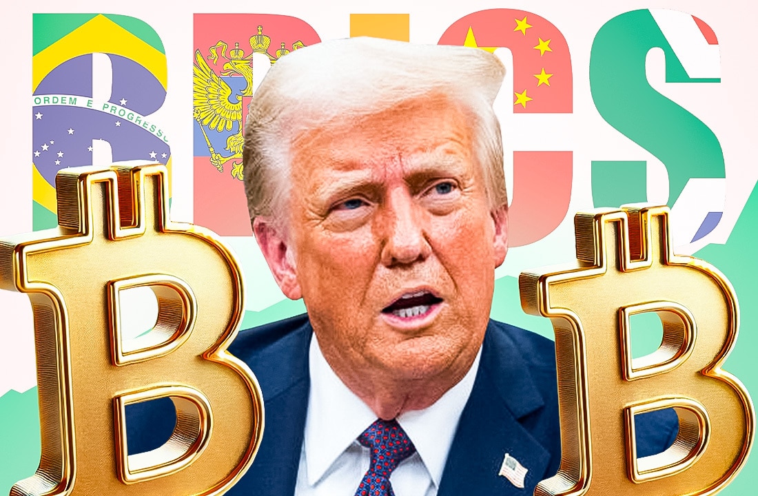 Trump droht BRICS-Partnern mit neuen Zöllen: Bullisch für Krypto?