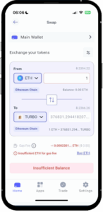 turbo kaufen best wallet
