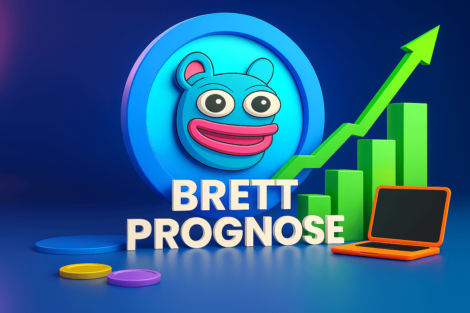 BRETT Coin Prognose 2026 –2030: Preis, Potenzial & Exit