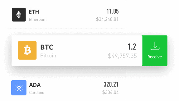 Bitcoin in die eToro Money App transferieren