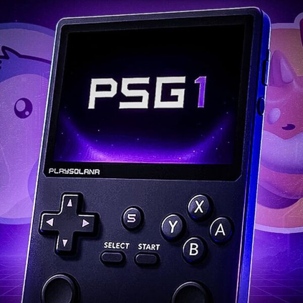 Solana Spielekonsole PSG1 als PUDGY und BONK Limited Editions