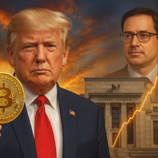 Trump setzt auf Bitcoin-Fan für FED: BTC und Kryptomarkt steigt