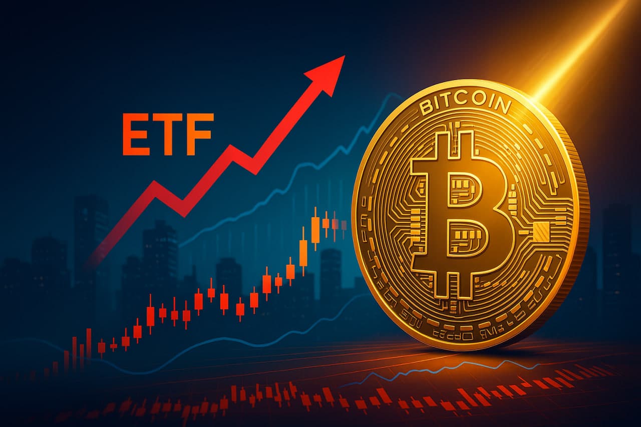 Spot-Bitcoin-ETFs verzeichnen größten Tageszufluss seit sechs Wochen