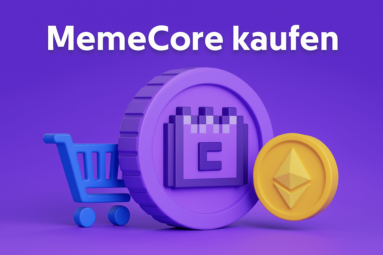 MemeCore Buy Options and Logo