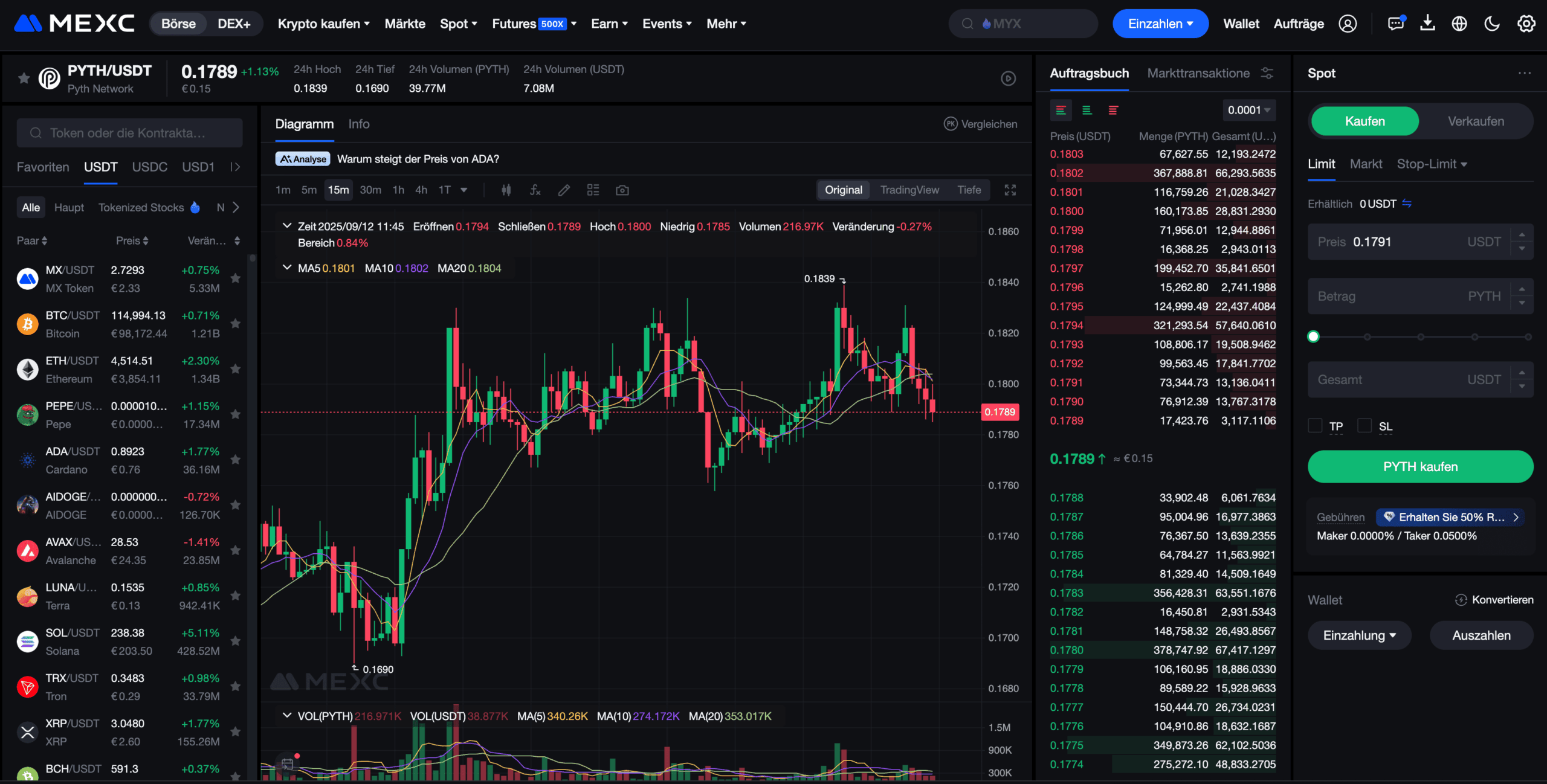 Pyth Network (PYTH) kaufen 2026 - Beste Anbieter & Anleitung
