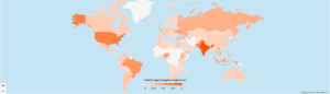Chainalysis Global Crypto Adoption Index - interactive map