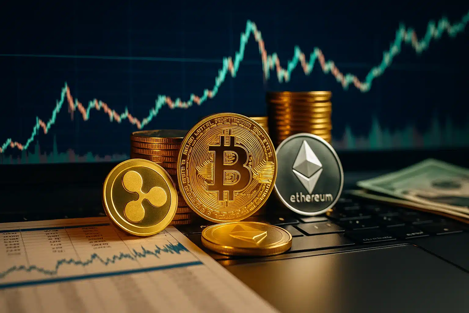 LIVE] Krypto-Rallye: Diese Coins überzeugen selbst in turbulenten Zeiten –  Experten-Prognosen zu Bitcoin, Ethereum, Ripple