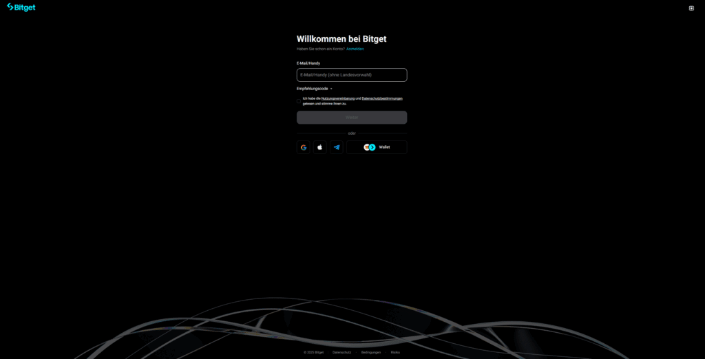 Bitget registrierung