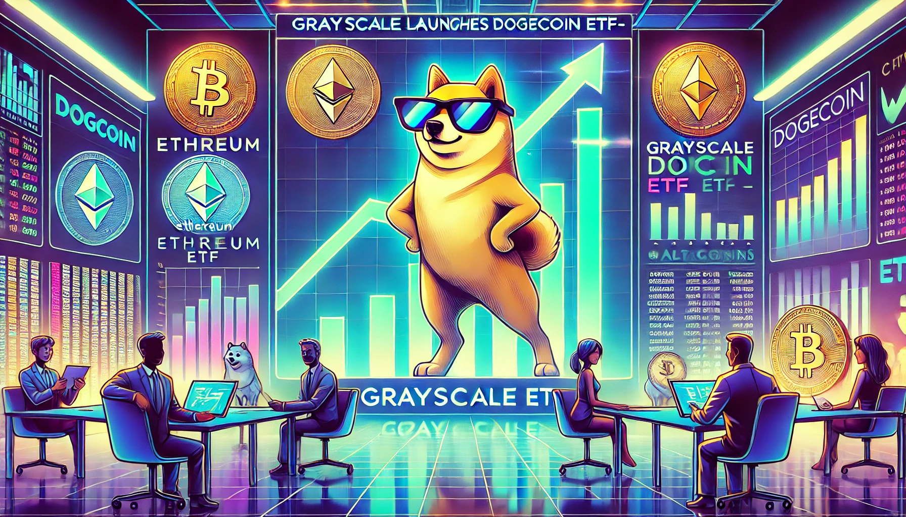 Grayscale bringt Dogecoin-ETF in Stellung – Altcoins gewinnen trotz  Kurssorgen an Bedeutung - 99bitcoins DE