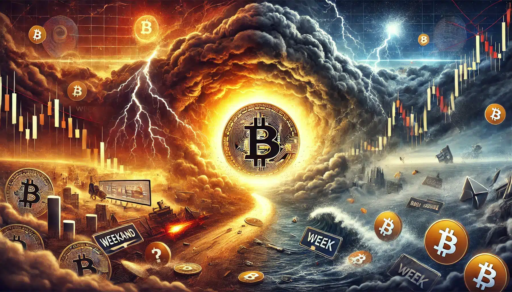 Was am Bitcoin-Wochenende geschah – und warum die neue Woche heikel werden  könnte - 99bitcoins DE