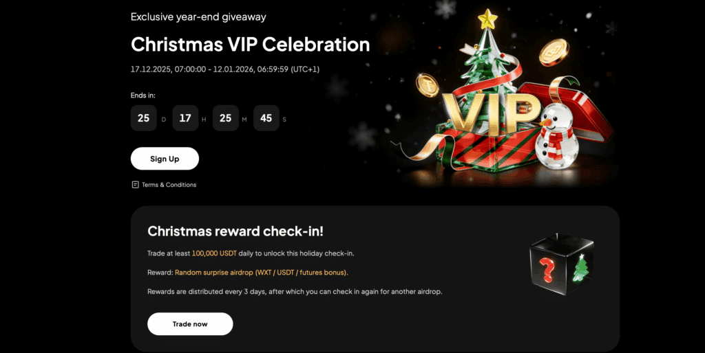WEEX Bonus
