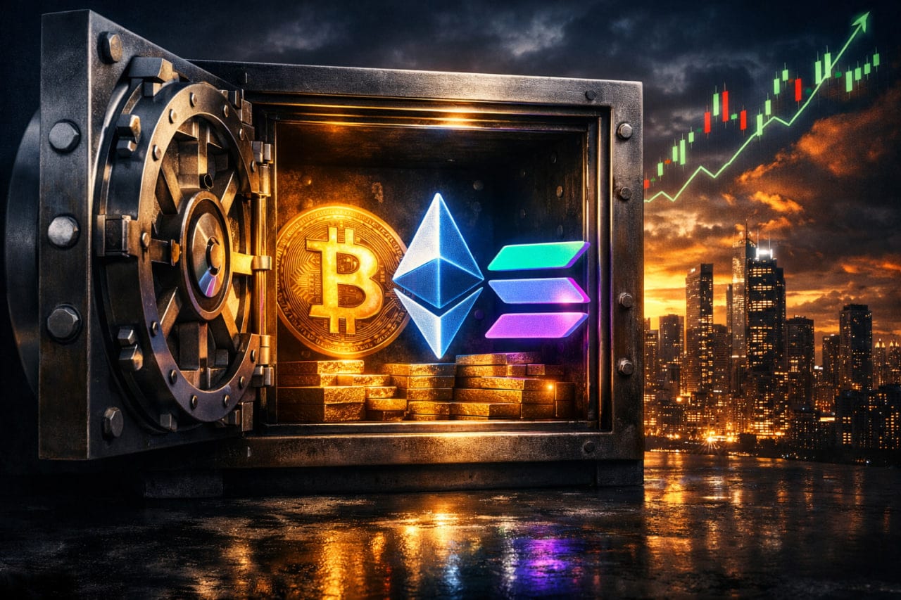 Bitcoin im Tresor: Diese Firmen gehen ALL-IN: Bitcoin Hyper profitiert stark